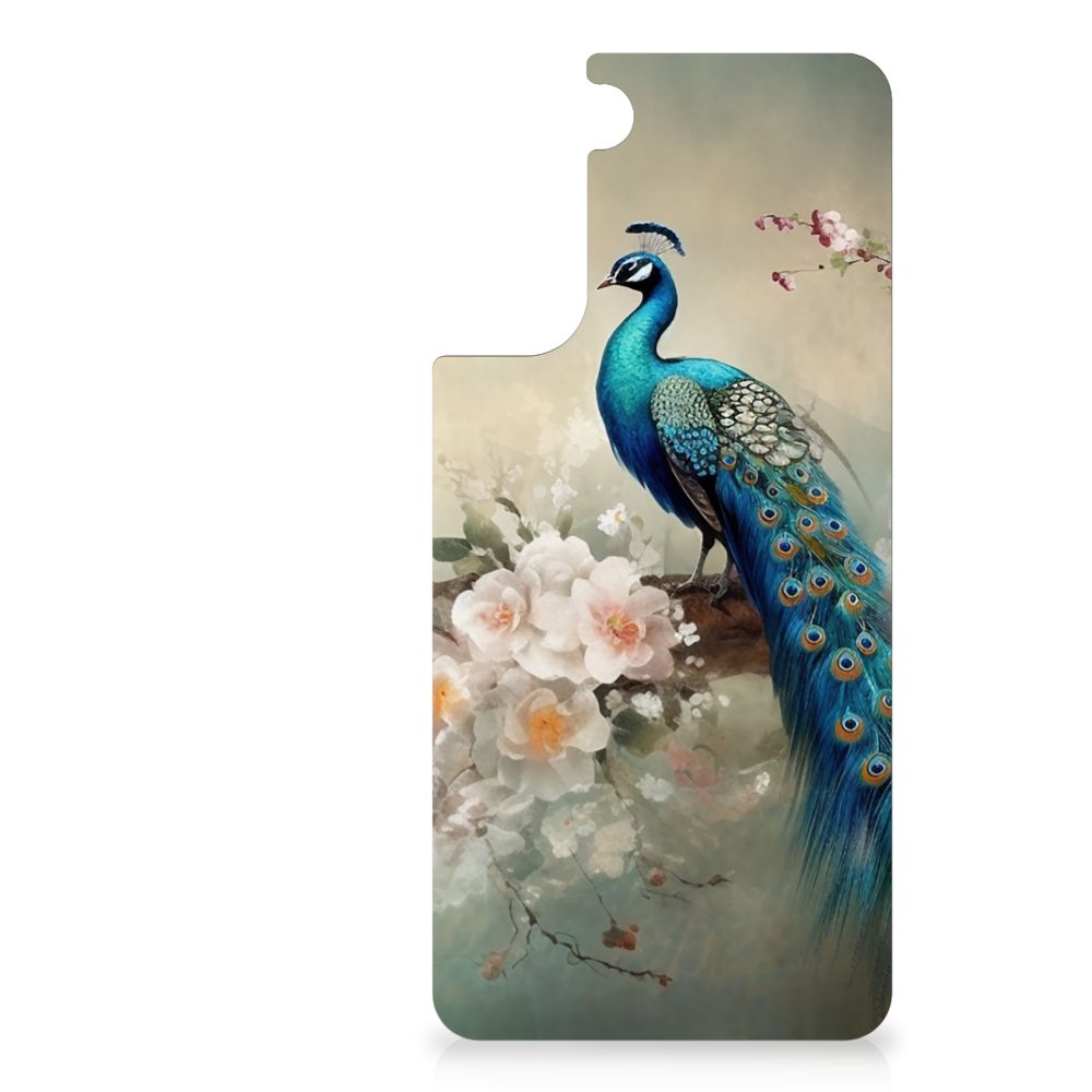 Dierenprint Telefoonhoesje voor Samsung Galaxy S21 Plus Vintage Pauwen B2C Telecom