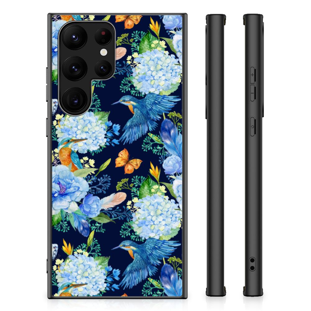 Dierenprint Telefoonhoesje voor Samsung Galaxy S23 Ultra IJsvogel B2C Telecom