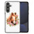 Samsung Galaxy S24 FE Dierenprint Telefoonhoesje Paard voorkant