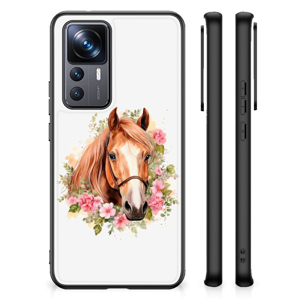 Dierenprint Telefoonhoesje voor Xiaomi 12T | 12T Pro Paard B2C Telecom