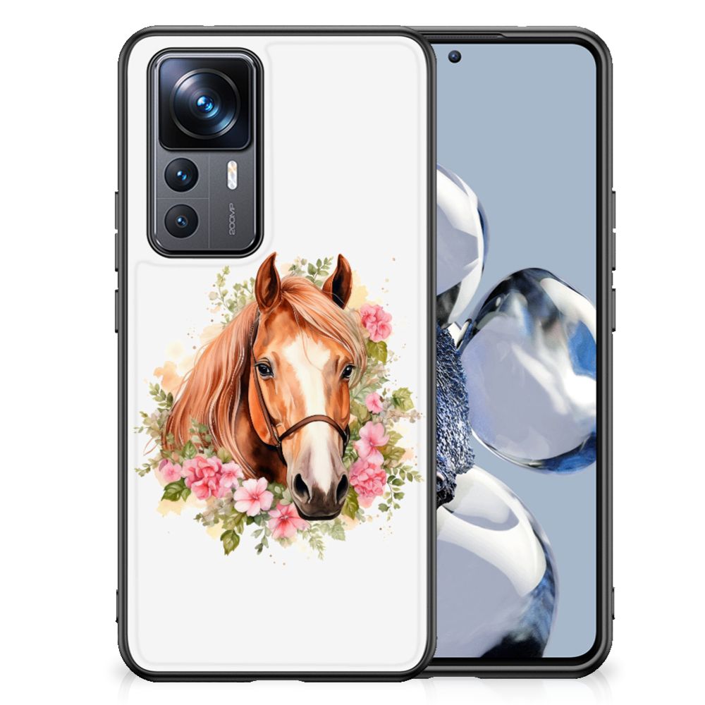 Dierenprint Telefoonhoesje voor Xiaomi 12T | 12T Pro Paard B2C Telecom