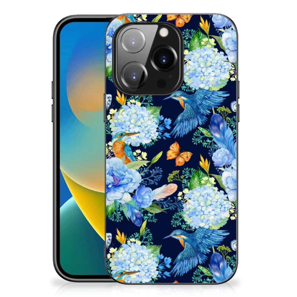 Dierenprint Telefoonhoesje voor iPhone 14 Pro IJsvogel B2C Telecom