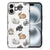 Apple iPhone 16 Dierenprint Telefoonhoesje voor iPhone 16 Konijntjes voorkant