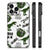 Dierenprint Telefoonhoesje voor iPhone 16 Pro Dinosaurus dinosaurussen design voorkant zijkanten