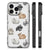 Dierenprint Telefoonhoesje voor iPhone 16 Pro Konijntjes konijntjes design achterkant