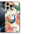 iPhone 16 Pro Max Dierenprint Telefoonhoesje Pink Peacock achteraanzicht