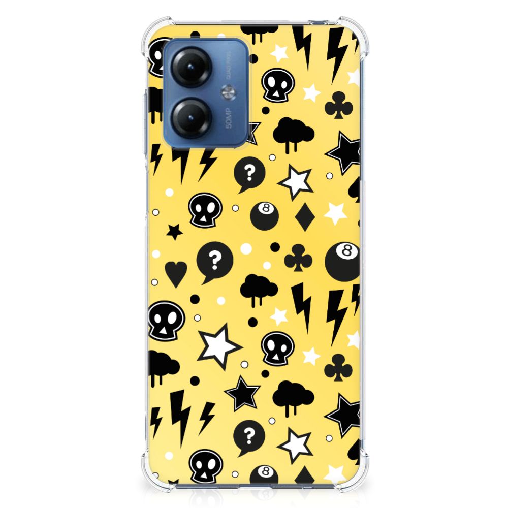 Extreme Case Motorola Moto G14 Punk Geel B2C Telecom