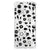 Extreme Case Motorola Moto G73 Silver Punk hoesje design zwart wit vooraanzicht