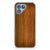 Fairphone 5 Bumper Hoesje Donker Hout - duurzaam en stijlvol beschermhoesje met houten uitstraling.