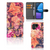 Fairphone 5 Hoesje Bosje Bloemen boekhoesje bloemen design voorzijde achterkant