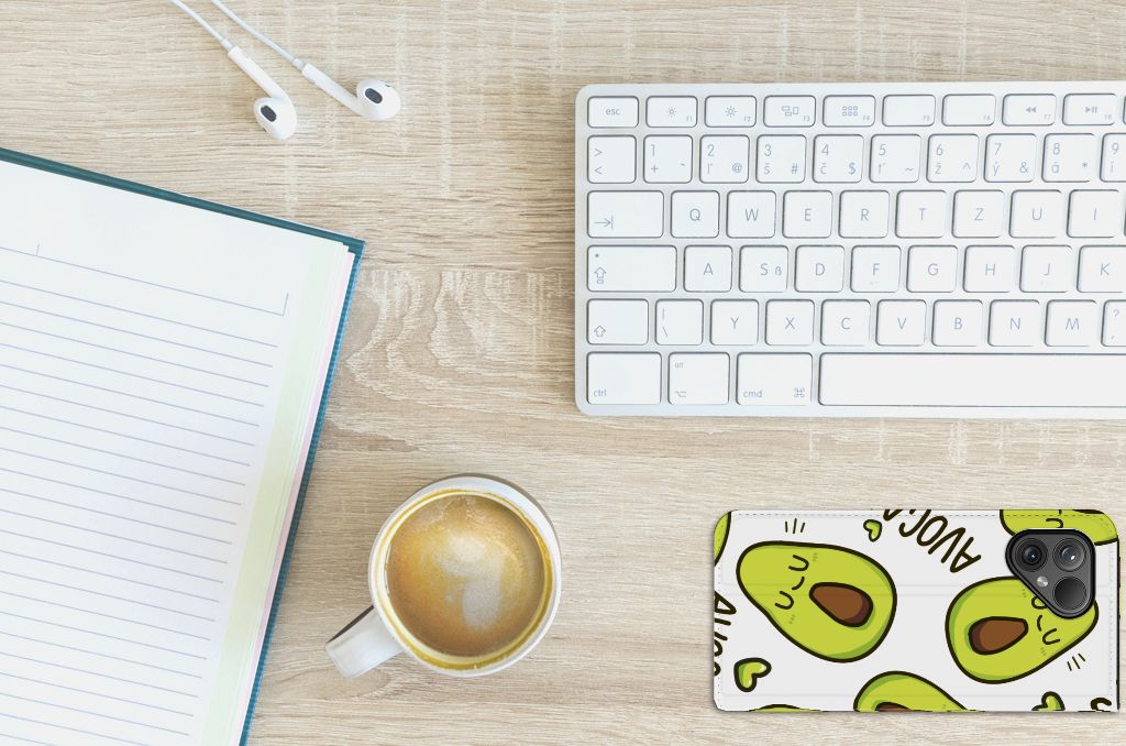 Fairphone 5 Magnet Case Avocado Singing bovenaanzicht