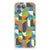 Fairphone 5 TPU bumper Funky Retro design kleurrijk geometrisch patroon aanzicht
