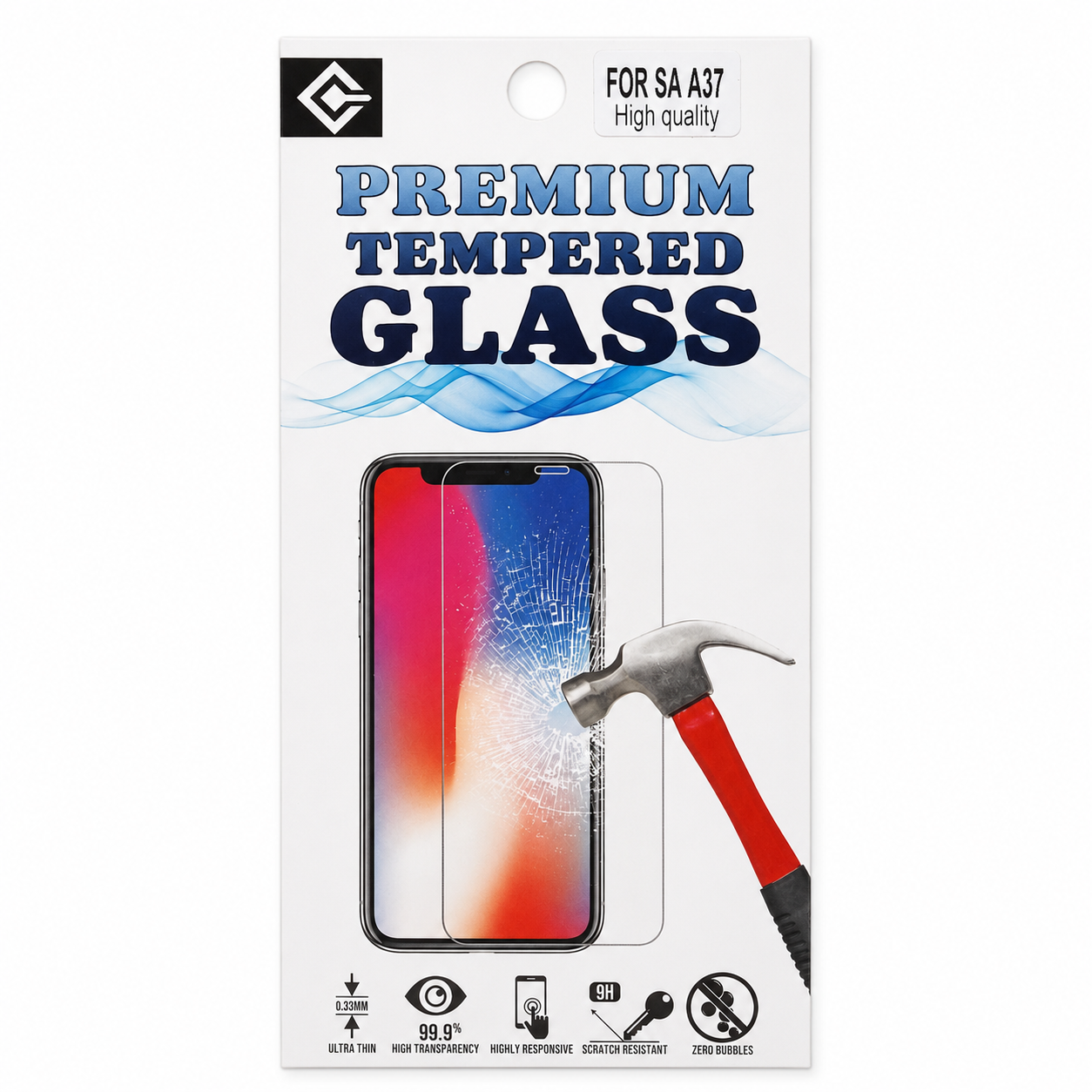 Glazen Screenprotector voor Samsung Galaxy A37