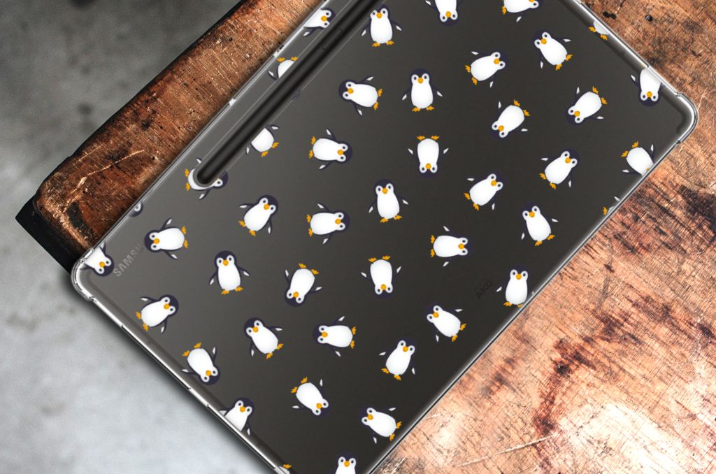 Hippe Hoes voor Samsung Galaxy Tab S9 Plus Pinguïn