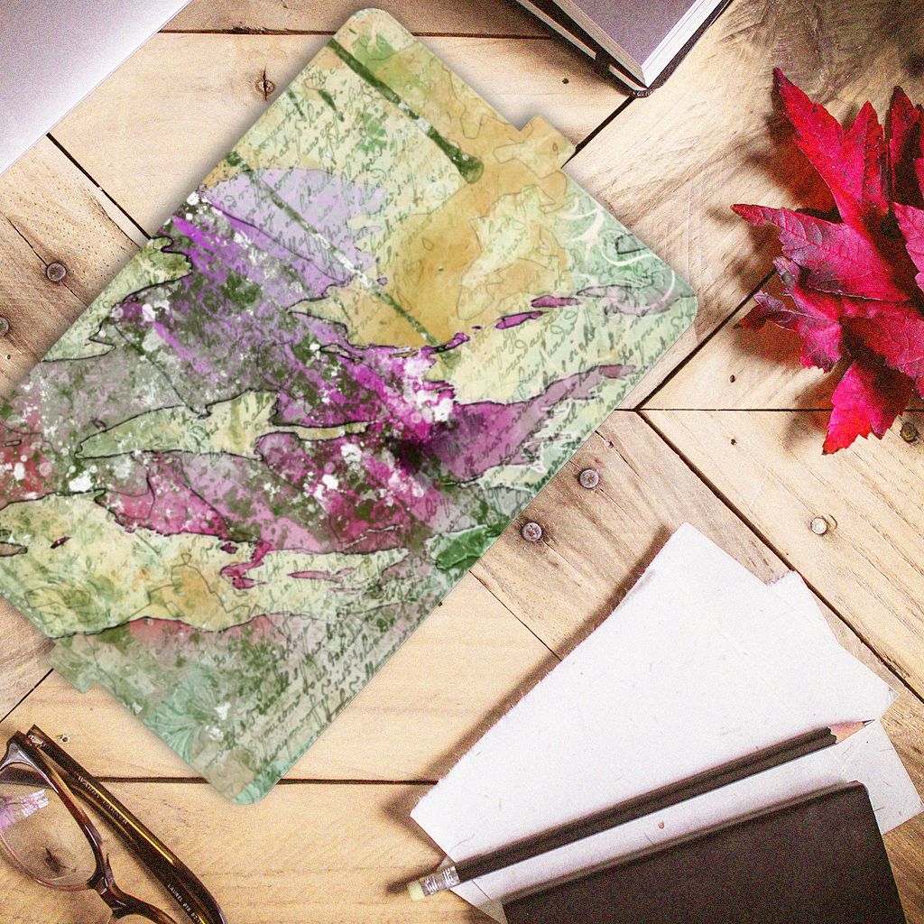 Hoes iPad Air (2020/2022) 10.9 inch Letter Painting