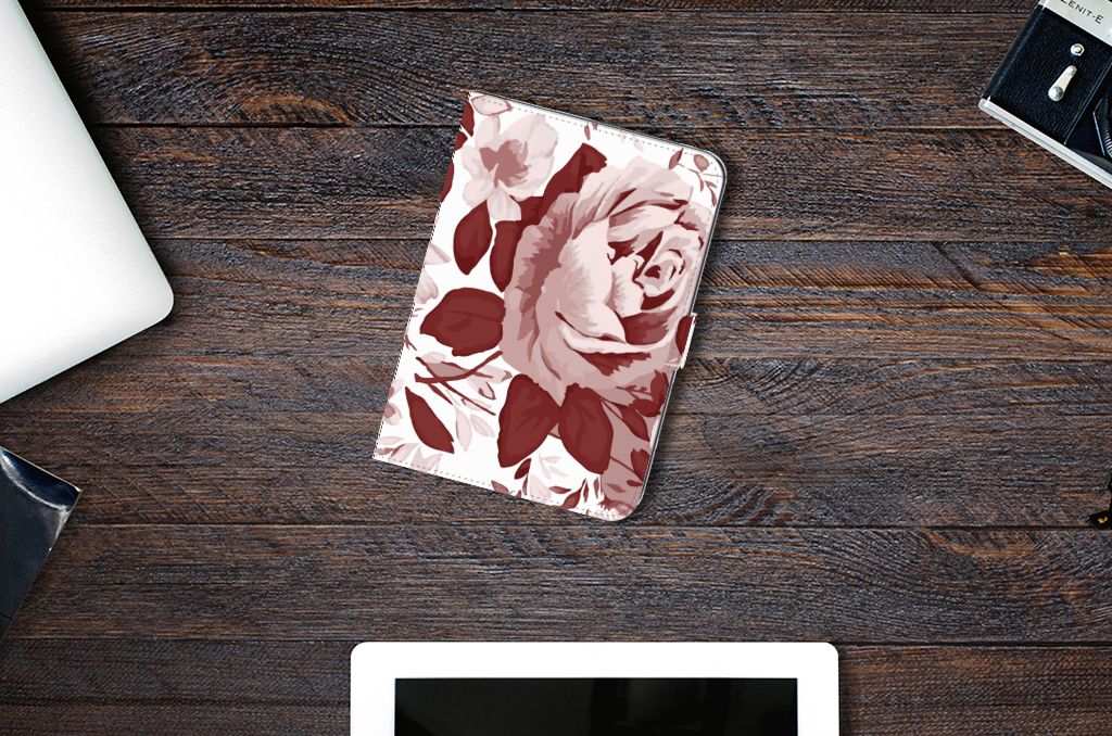Hoes iPad Mini 6 (2021) Watercolor Flowers