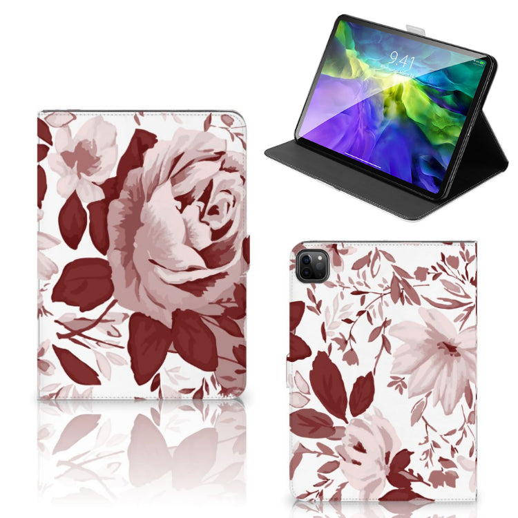Hoes iPad Pro 11 2020/2021/2022 Watercolor Flowers