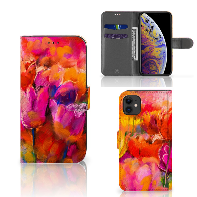 Hoesje Apple iPhone 11 Tulips