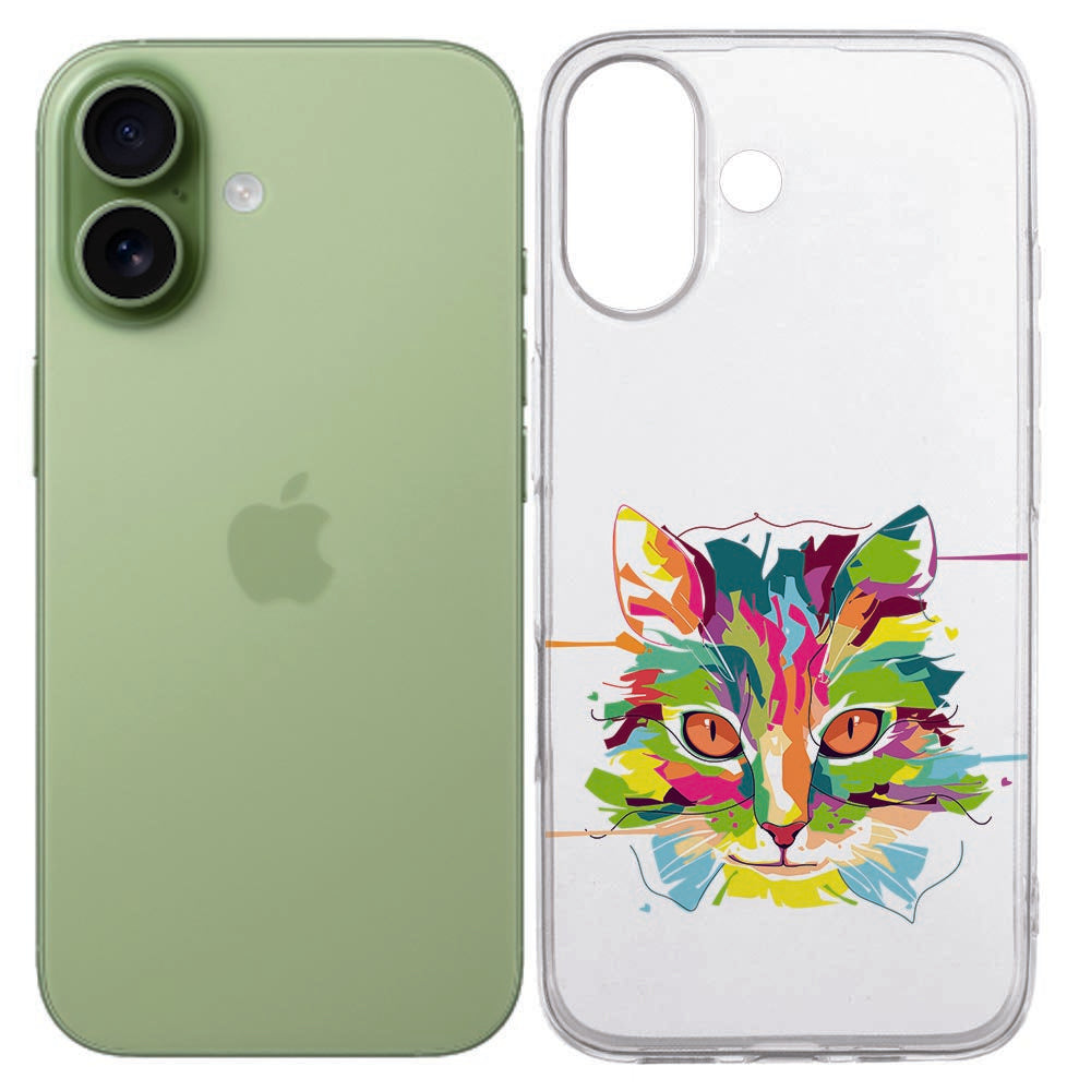 TPU Hoesje Apple iPhone 17 Cat Color
