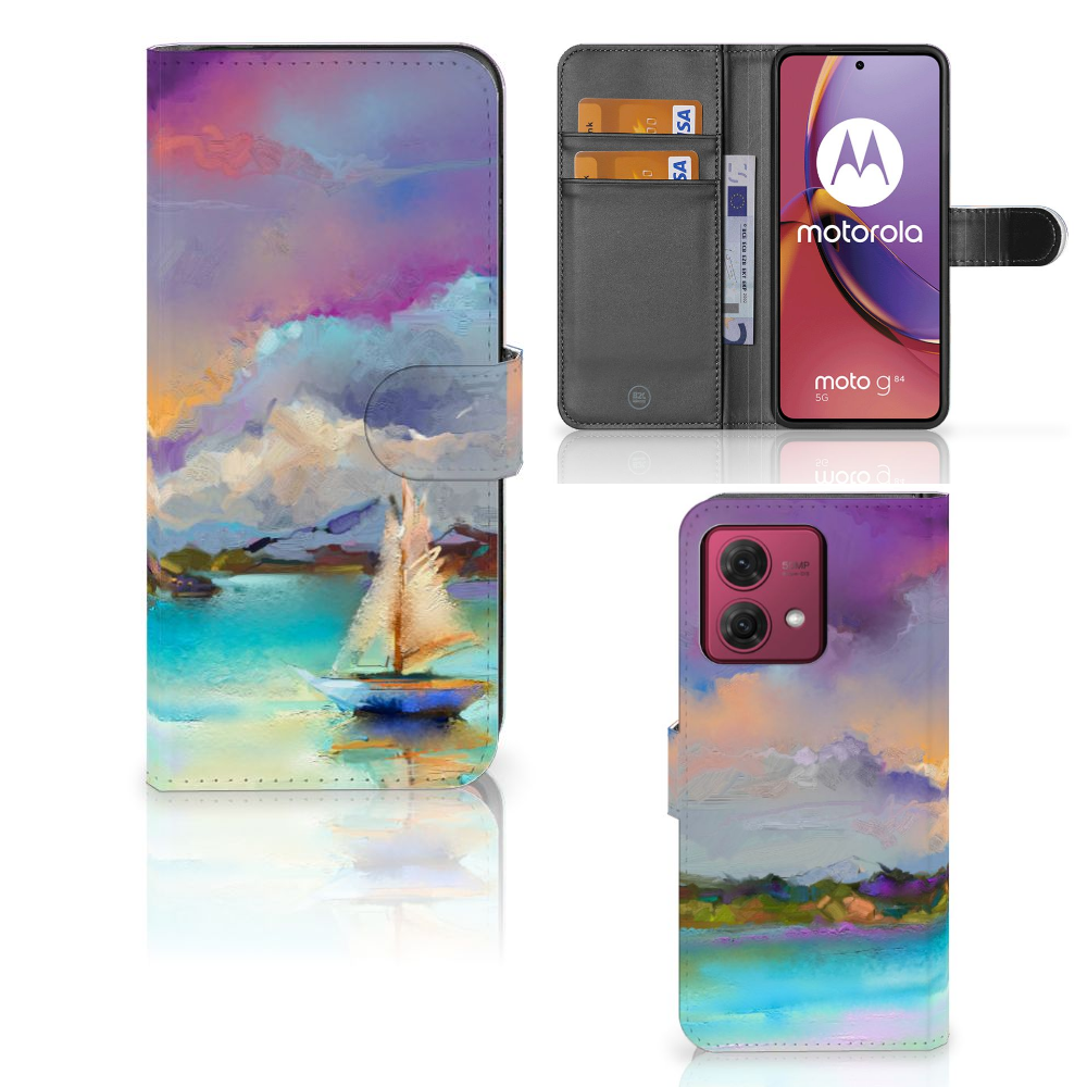 Hoesje Motorola Moto G84 Boat