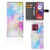 Hoesje Motorola Moto G84 Watercolor Light met pasjeshouder in pastelkleuren, uniek en kleurrijk design.