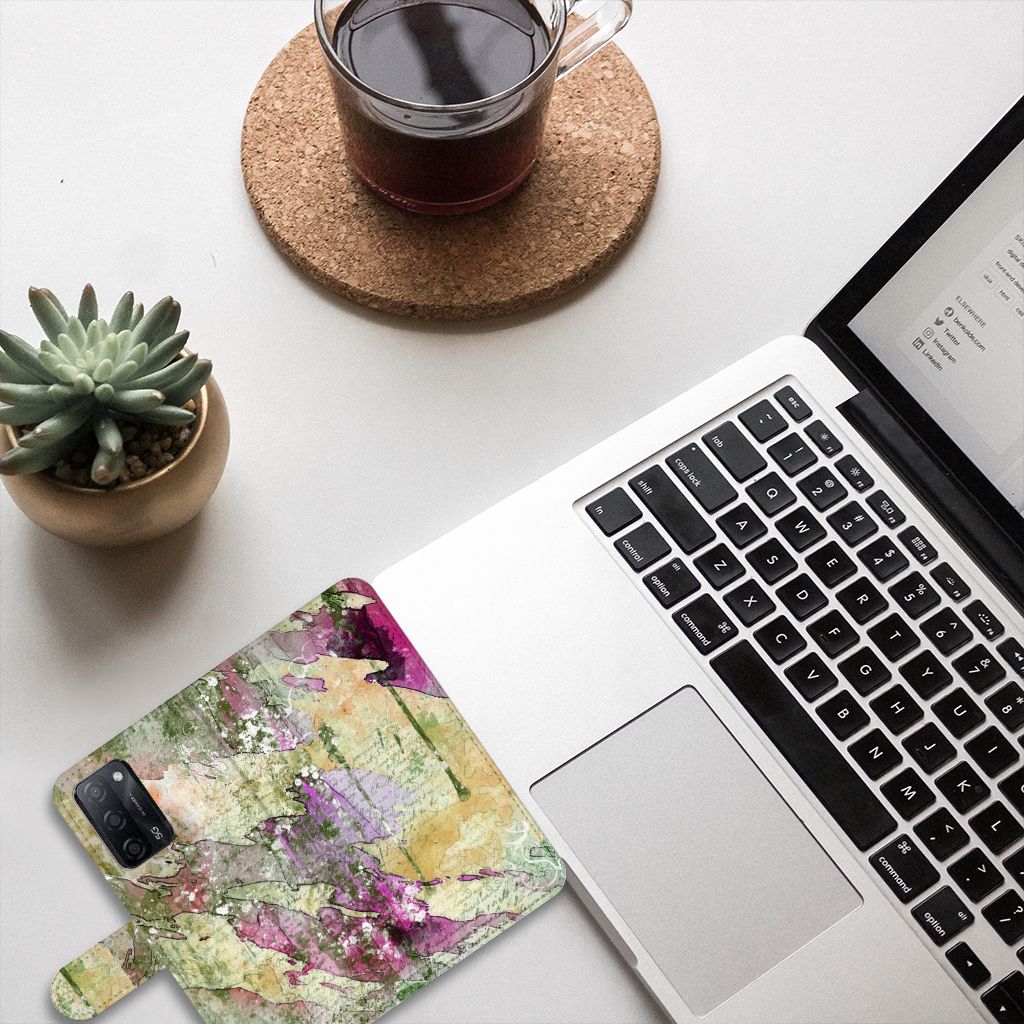 Hoesje OPPO A16/A16s/A54s Letter Painting