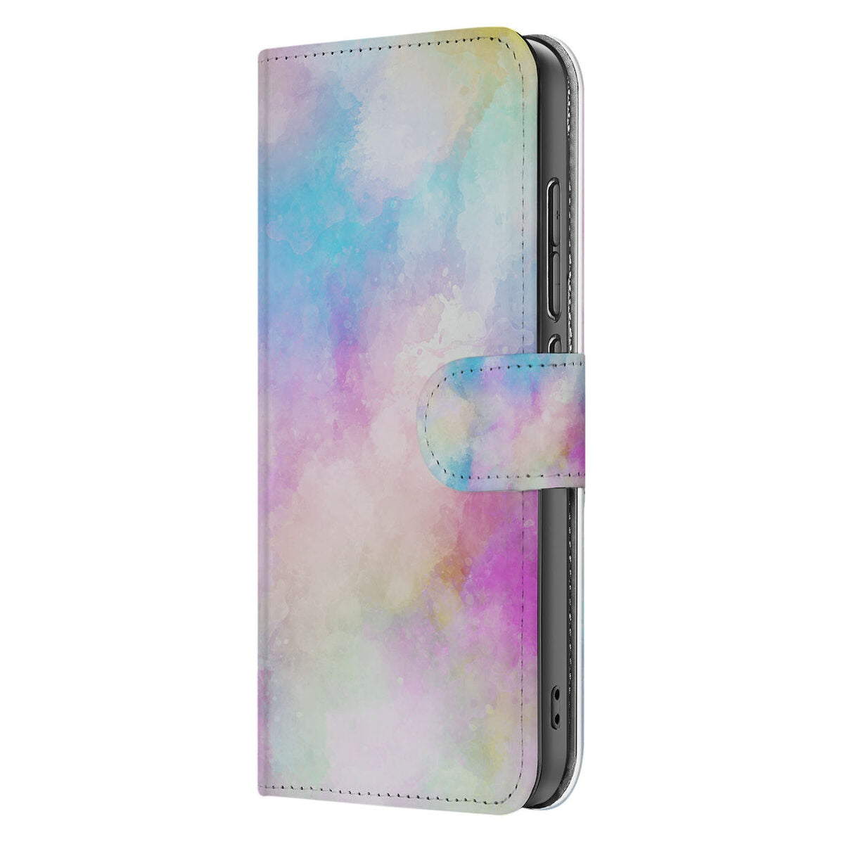 Hoesje OPPO Reno 13 Pro Watercolor Light smartphone hoesje zijkant