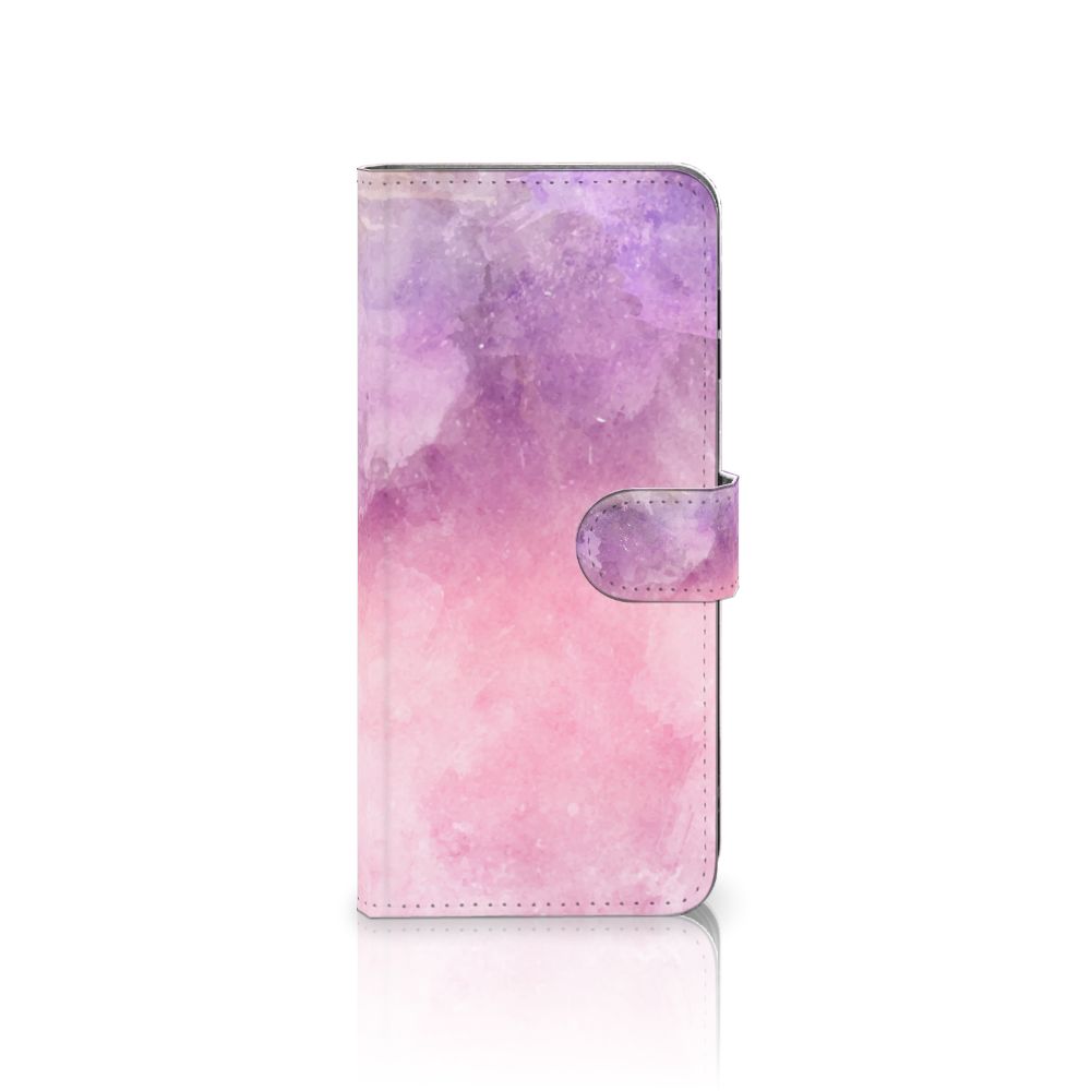 Hoesje Samsung Galaxy A16 4G/5G Pink Purple Paint bookcase design roze paars
