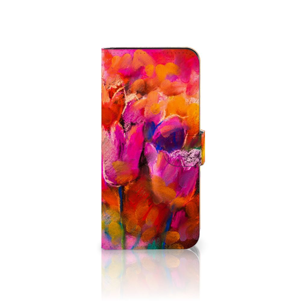 Hoesje Samsung Galaxy A36 Tulips telefoonhoesje tulpendesign kleurrijk aanzicht