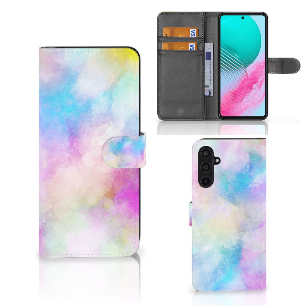 Hoesje Samsung Galaxy M54 Watercolor Light hoesje watercolor light aanzicht