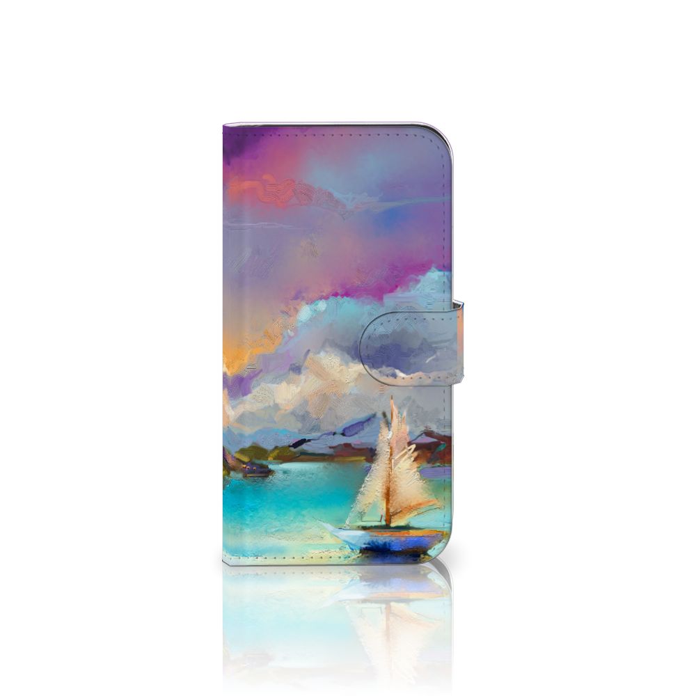 Hoesje Samsung Galaxy S25 Boat design boot abstract aanzicht