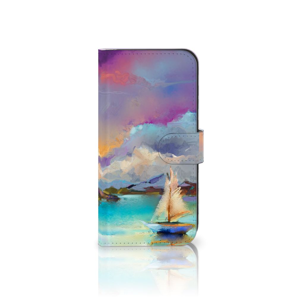 Hoesje Samsung Galaxy S25 Plus Boat design kunst abstract boot