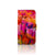 Hoesje Samsung Galaxy S25 Tulips telefoonhoesje tulpen design kleurrijk aanzicht