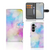 Hoesje Samsung Galaxy S25 Watercolor Light portefeuille aanzicht