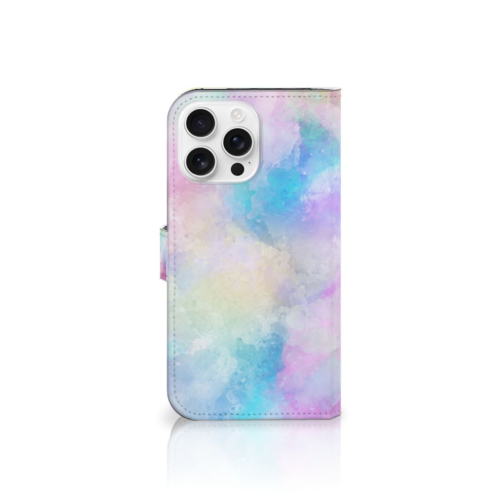 Hoesje iPhone 16 Pro Max Watercolor Light cases design watercolor front