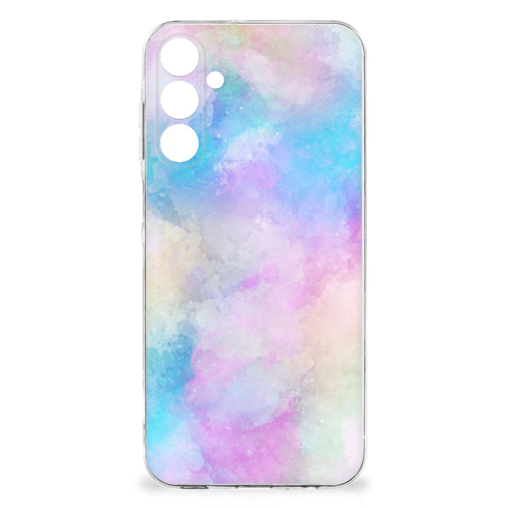 Samsung Galaxy A16 hoesje maken Watercolor Light achteraanzicht