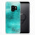 Samsung Galaxy S9 hoesje maken Painting Blue achteraanzicht