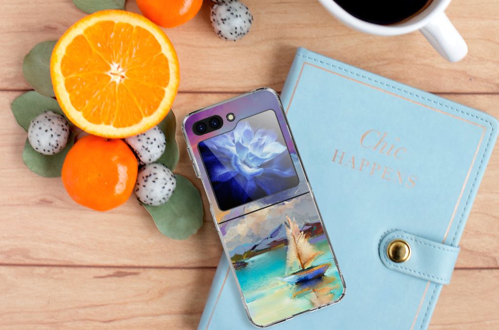 Hoesje maken Samsung Galaxy Z Flip 5 Boat