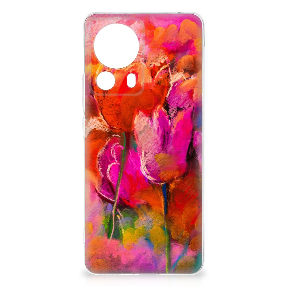 Hoesje maken Xiaomi 13 Lite Tulips