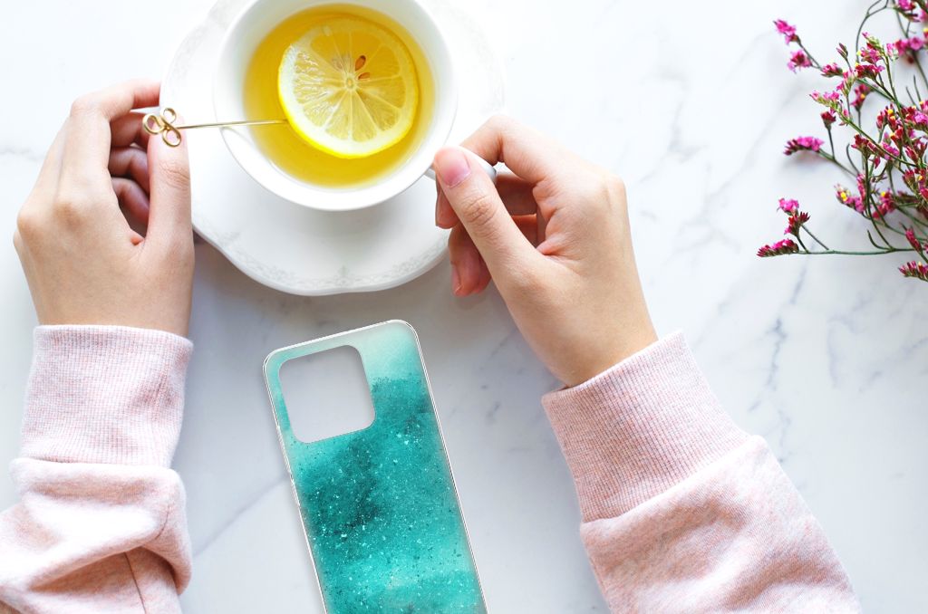 Hoesje maken Xiaomi Redmi 10C Painting Blue