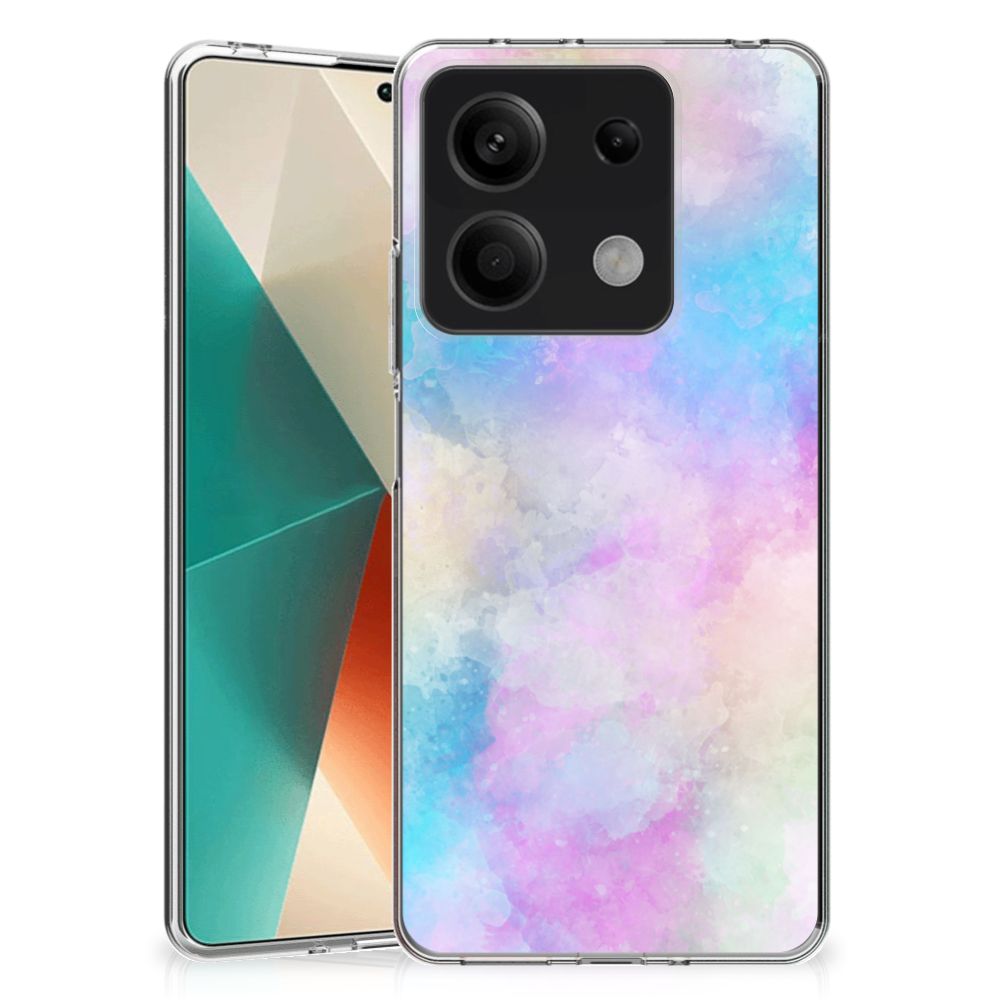 Hoesje maken Xiaomi Redmi Note 13 5G Watercolor Light achterzijde