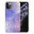 Apple iPhone 11 Pro hoesje maken Watercolor Paars achterzijde