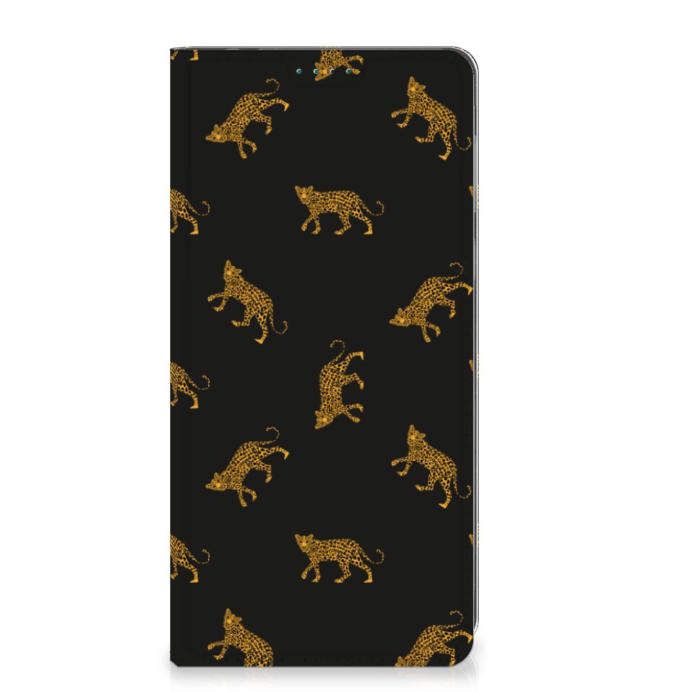 Motorola Moto E13 4G hoesje maken Leopards design voorkant