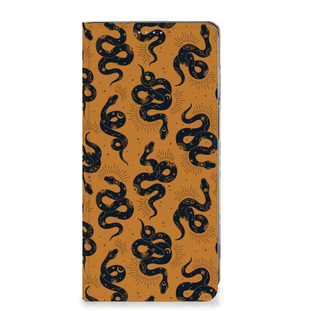 Hoesje maken voor Motorola Moto G62 5G Snakes snakes design voorkant