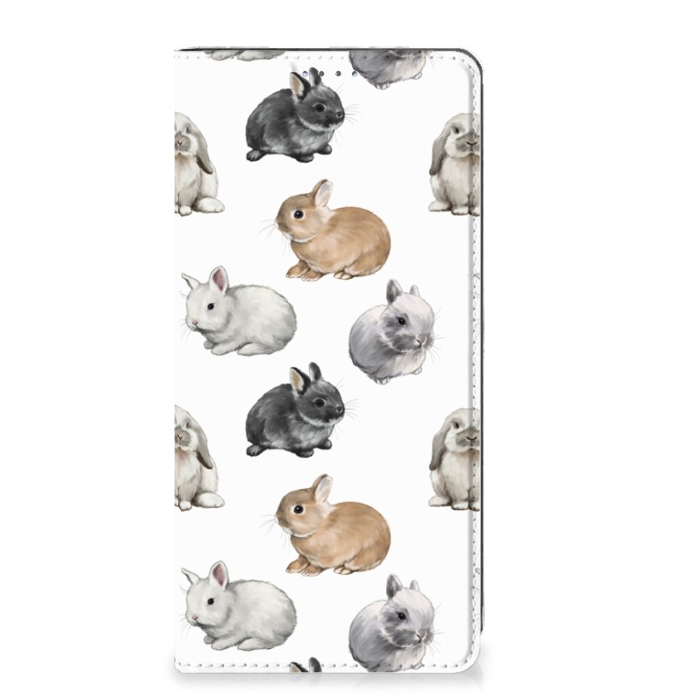 Hoesje maken voor OPPO A57 | A57s | A77 4G Konijntjes