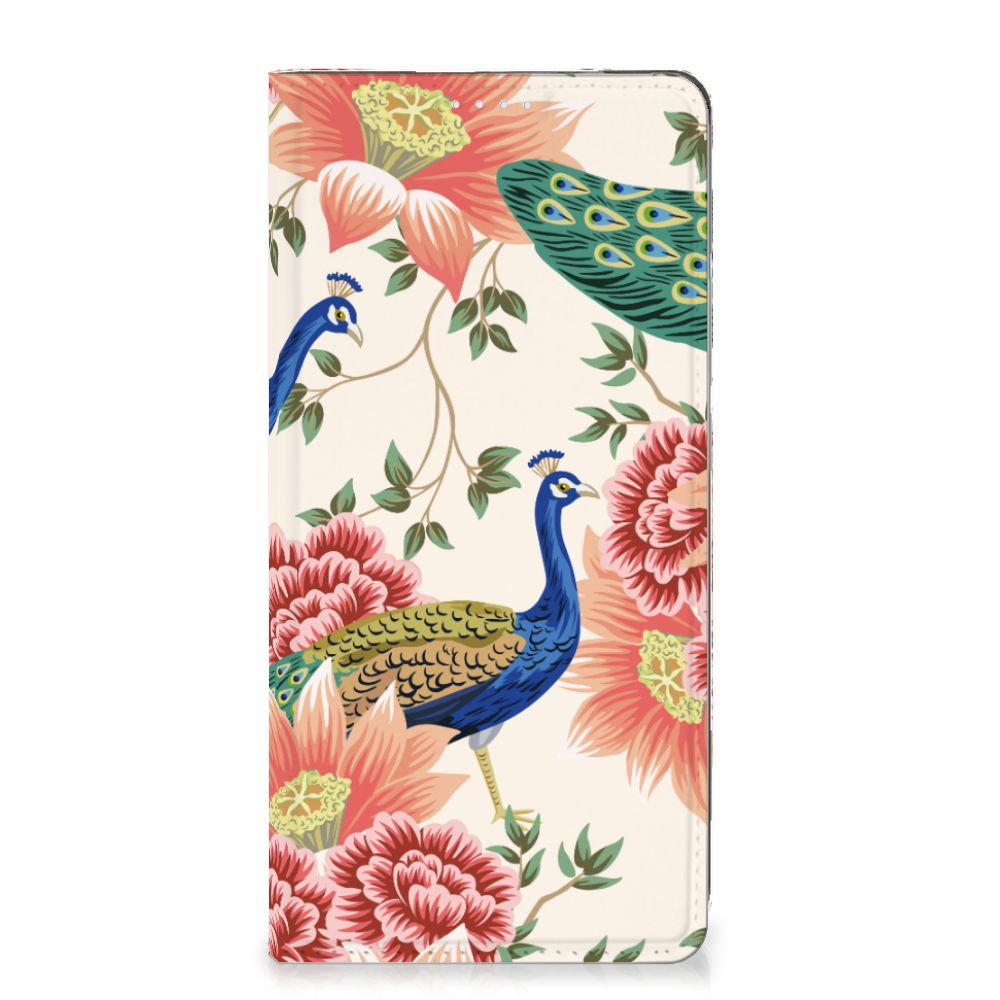 Hoesje maken voor OPPO Reno10 | 10 Pro Pink Peacock