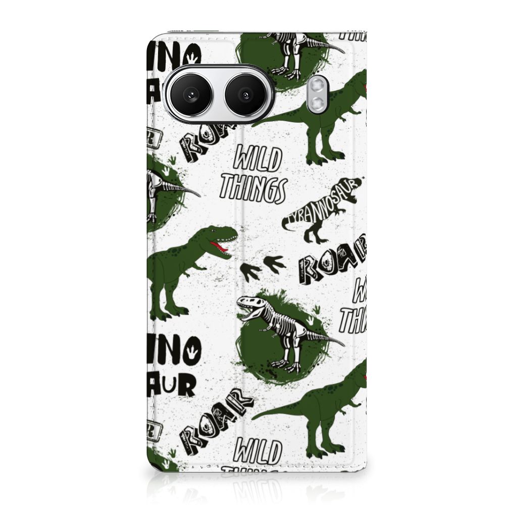 OnePlus Nord 4 Hoesje maken Dinosaurus design voorkant