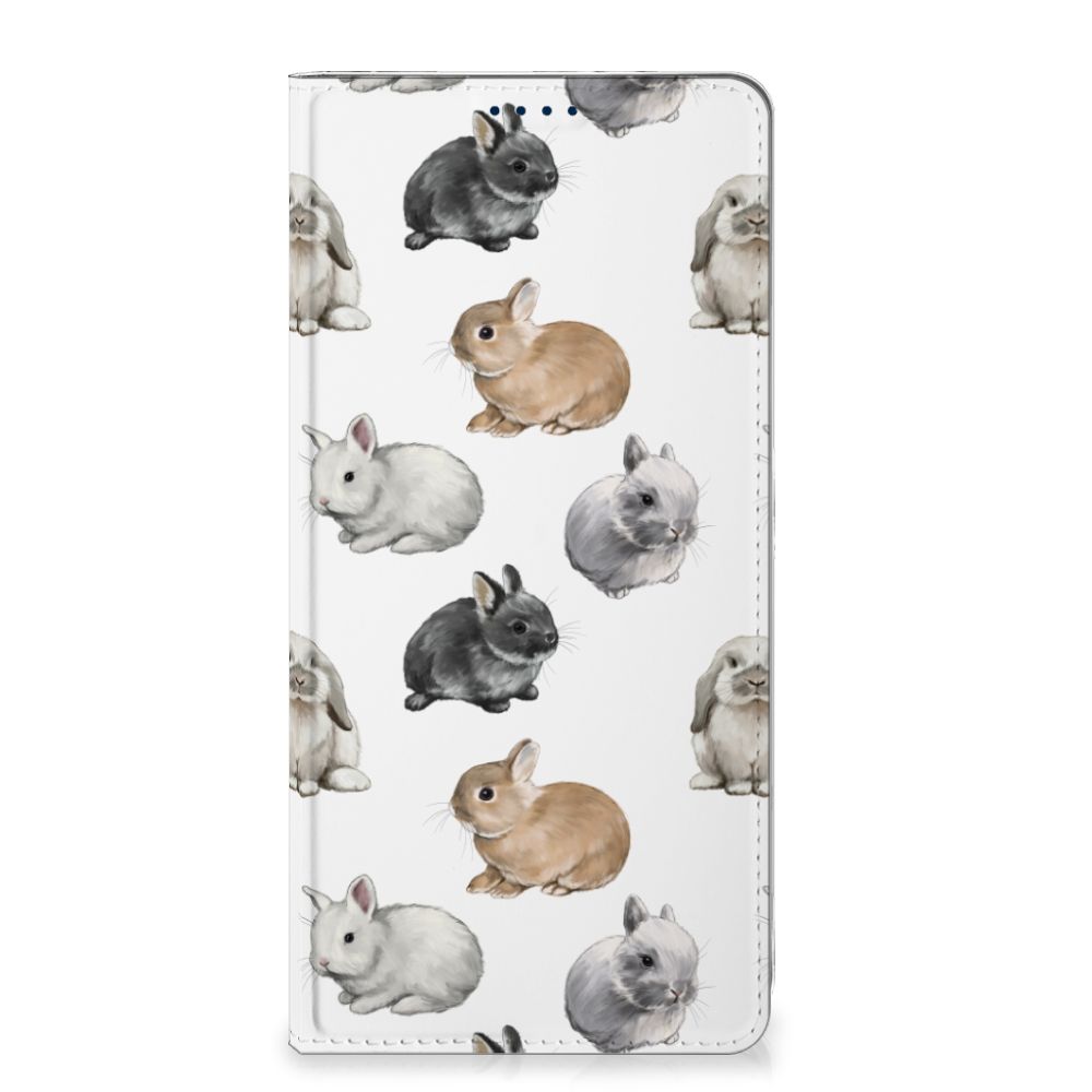 OnePlus Nord 4 hoesje maken Konijntjes voorkant