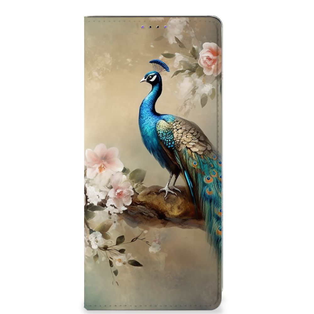 Hoesje maken voor Samsung Galaxy A22 5G Vintage Pauwen