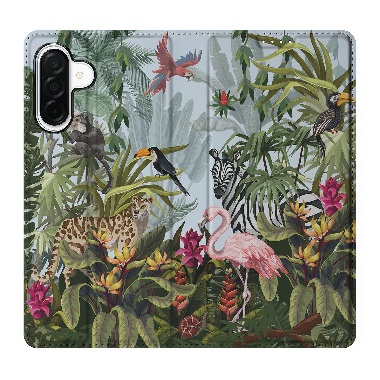 Samsung Galaxy A26 Hoesje maken Jungle design voorkant